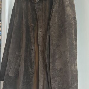 Newport harbor Men's Brown Suede Coat